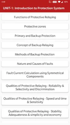 Switchgear And Protection android App screenshot 10